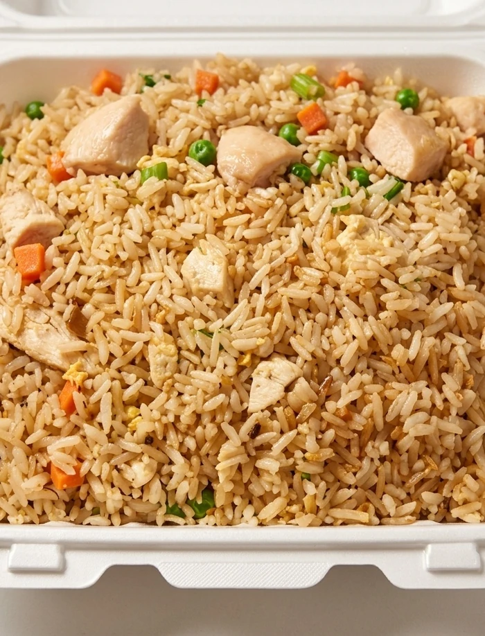 Chicken fried rice at New Ocean King Winnipeg