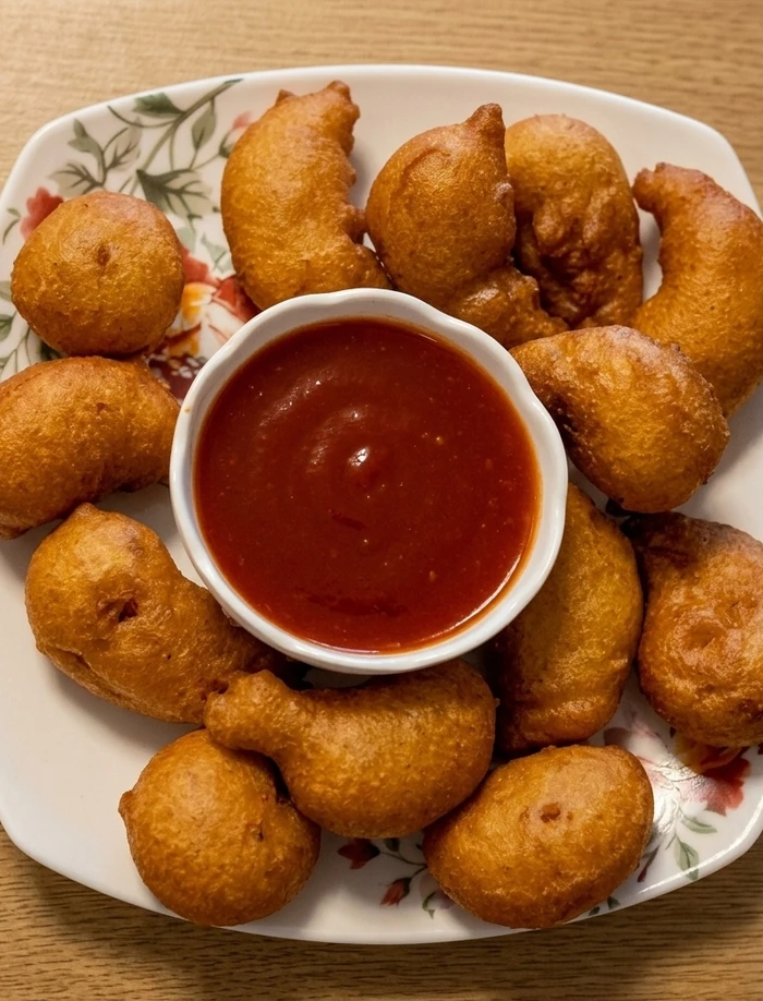Sweet and sour chicken balls at New Ocean King Winnipeg